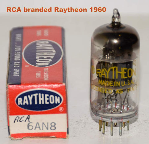 (!!!) (Best Single) 6AN8 RCA branded Raytheon