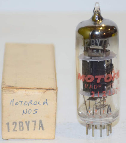 12BY7A Motorola by Sylvania NOS 1960's (21ma)