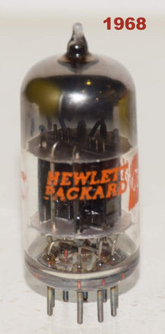 (!!!!) (Slightly microhonic Single) 5751 RCA Hewlett Packard black plates NOS 1968 (2.4/2.6ma)