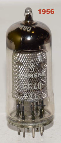 EF40 Siemens by Valvo Germany NOS 1956 (3.0ma)