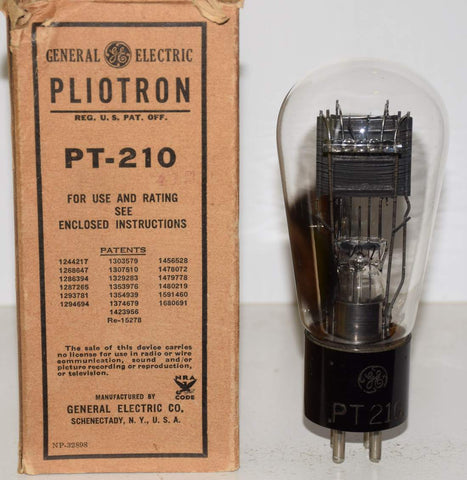 PT-210 Balloon engraved base NOS 1920's (29ma Gm=2000)