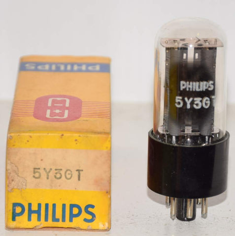 (!!!!!) (Single) 5Y3GT Philips Holland NOS 1960's (60/40 and 66/40)