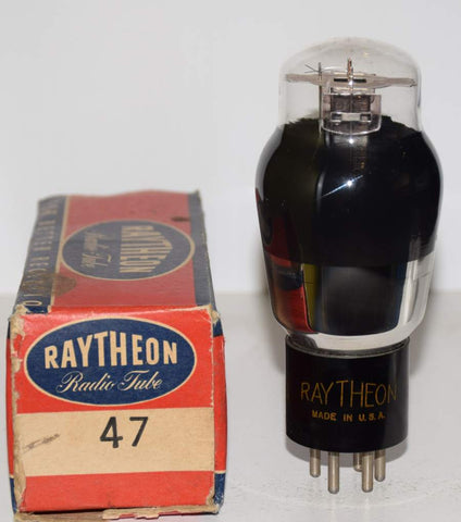 (!!) (Recommended Single) 47 Raytheon NOS 1947 (31ma Gm=2520)