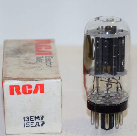 (!!) (Best Single) 13EM7 RCA coin-base black plates NOS 1970's (2.7/47.2ma)