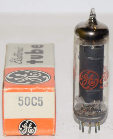 50C5 GE black plate NOS 1963 (86/60)