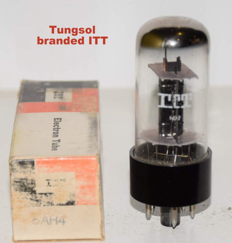 (!) (Best Single) 6AH4GT Tungsol ITT NOS 1960's (34ma)