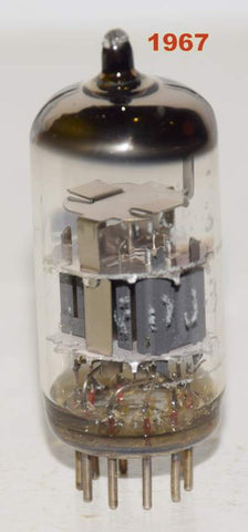 (!!!!) (Single) 6DJ8 Philips Holland low hours/like new 1967 (13.6/14.4ma) (sonically the same as Bugle Boy)