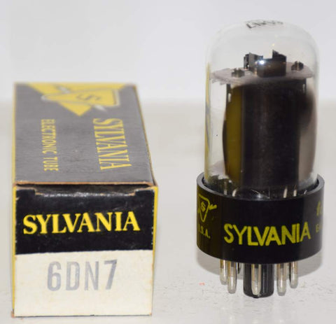 (Best Single) 6DN7 Sylvania NOS 1960's (60ma/8.3ma)