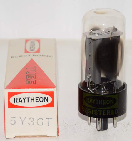(!!) (Best Value) 5Y3GT Raytheon Japan by Hitachi NOS 1960's (58/40 and 63/40)