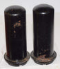 (!!!) (Recommended Pair) JAN-1619=VT-164 RCA NOS 1943 some surface rust on metal cans (55ma and 57ma)