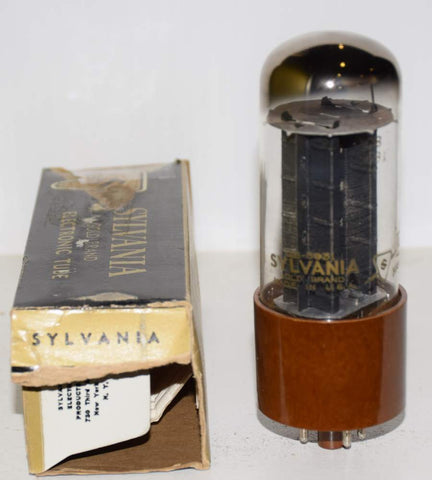 (!!!!) (Best Single) GB-5931 Sylvania brown base gold brand 1960's (60/40 and 65/40)