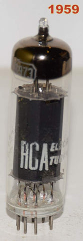6973 RCA black plate like new 1959 (44ma)