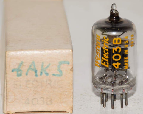 (!!) 403B Western Electric NOS D getter 1956 (7.0ma)