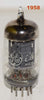 (!!!!) (Best Single 1958) 12AX7 GE tall gray ribbed plates (!!!!) (Best Single 1958) 12AX7 GE tall gray ribbed plates