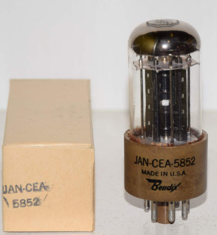 (!!!!) (Best 6X5GT Single) JAN-CEA-5852=6X5GT Bendix NOS 1953 (65/40 and 67/40) (Best Audio Grade 6X5GT)