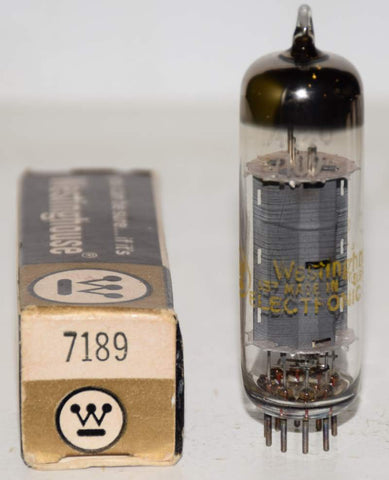 (READ REVIEW) 7189 Westinghouse gray plate NOS 1960's (46ma)