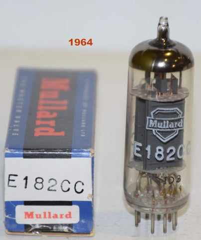 (!!!!) (Best Single #3) E182CC=7119 Mullard SQ Holland NOS large