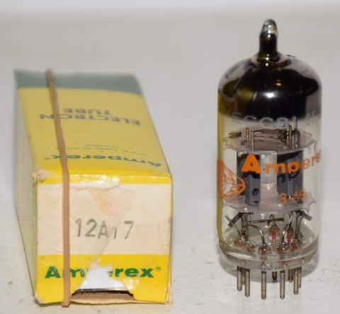 (!!!) (Best Value) 12AT7 Amperex Mullard UK NOS 1971 (7.5/11.2ma)
