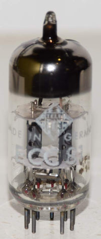 (!!!) (Best Single) 12AT7=ECC81 Siemens Halske Germany branded Telefunken NOS 1961 (8.5ma/9.4ma)