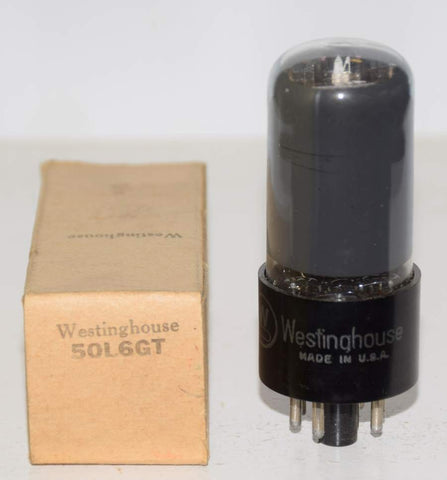 50L6GT Westinghouse NOS 1940's (2 in stock)