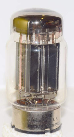 (!!!) 6336 Chatham metal plates used 1954 (59/74ma)