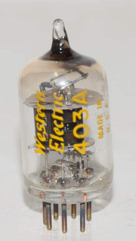 (!!) 403A=6AK5 Western Electric used/good 1970 (8.2ma)