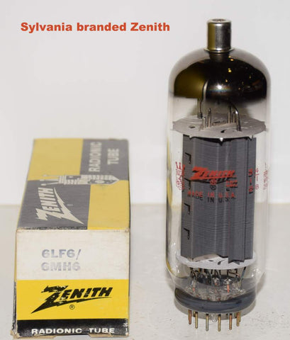 6LF6 Sylvania branded Zenith NOS 1964 (115ma) (Counterpoint OTL, Futterman OTL, Prodigy OTL)