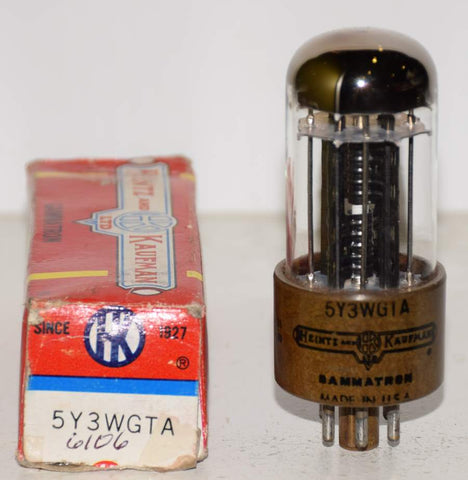 (!!!) (Recommended Single) 6106 Bendix rebranded 5Y3WGTA Heintz & Kaufman NOS (63/40 and 66/40)