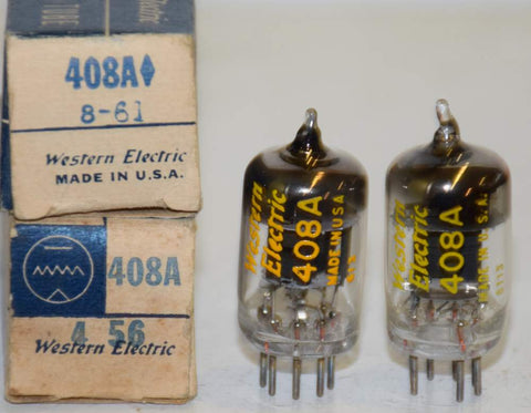 (!!!!) (1 Pair) 408A Western Electric 