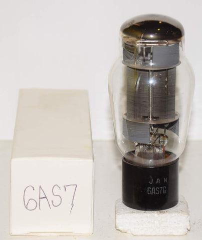 JAN-6AS7G RCA gray plates used/good 1960 (82ma/62ma)