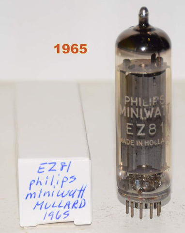 (!!!!!) (Best Value) EZ81 Philips Miniwatt by Mullard Blackburn UK