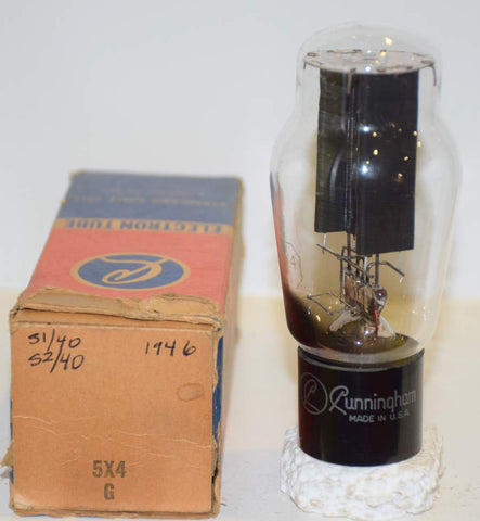 5X4G Cunningham NOS 1946 (51/40 and 52/40)