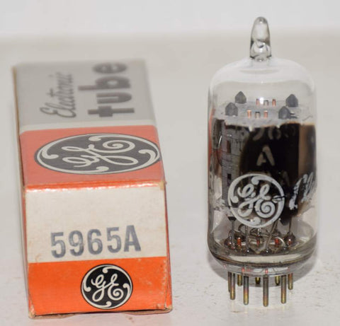 (!!!!) (Best Single) 5965A GE NOS 1976 (16.8/17.0ma) 1-2% section balance