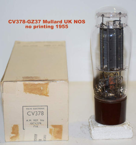 (!!!!) (Best Value 1955) CV378=GZ37 Mullard UK