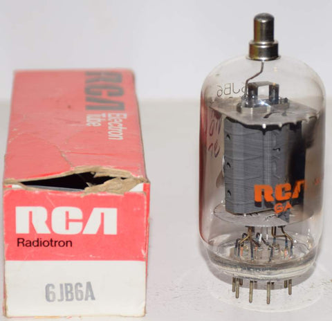6JB6 Sylvania branded RCA NOS 1970's (65ma)