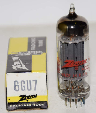 6GU7 Sylvania Zenith NOS 1962 (14.0/14.6ma)