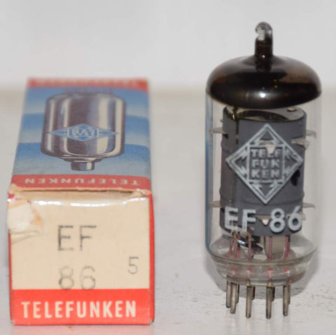 (!!!) (Best Value Single) 6267=EF86 RFT East Germany branded Telefunken 1964 (2.6ma)