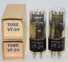 (!!!) (Best Pair) 864=VT-24 Hytron USA NOS 1940's (3.1ma and 3.1ma) (!!!) (Best Pair) 864=VT-24 Hytron USA NOS 1940's (3.1ma and 3.1ma)