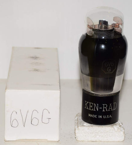 (!!!) 6V6G Ken Rad used/good 1940's (40.5ma)