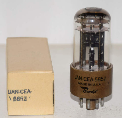 (!!!!) (Recommended Single) JAN-CEA-5852=6X5GT Bendix NOS 1953 (64/40 and 66/40) (Best Audio Grade 6X5GT) (Audio Note) (2 in stock)