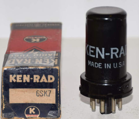 6SK7 Ken Rad NOS 1950 (9.2ma)