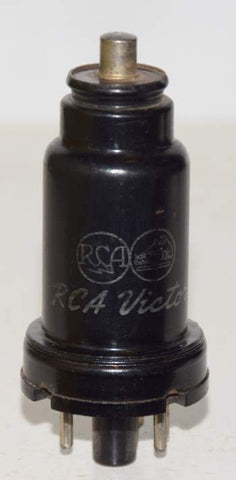 6F5 RCA Victor metal can used/good 1940's (0.6ma Gm=900)