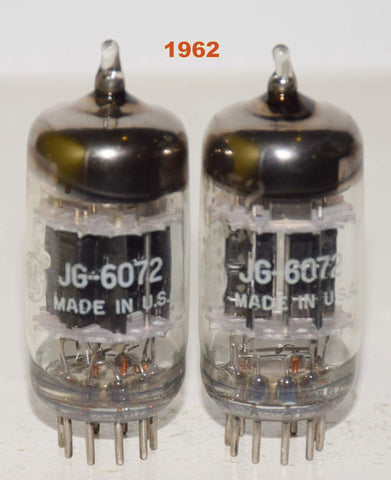 (!!!!!) (BEST Overall Pair 1962) JG-6072 GE NOS triple mica black plates