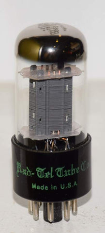 (!!) (SINGLE) 6SN7GTB Westinghouse Rad-Tel Tube Co. gray plates