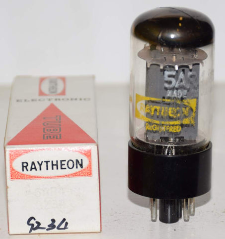 (!!!) (Recommended Single)  GZ34 Raytheon Japan by Matsushita NOS similar sound and build to Mullard NOS 1970's (60/40 and 60/40)
