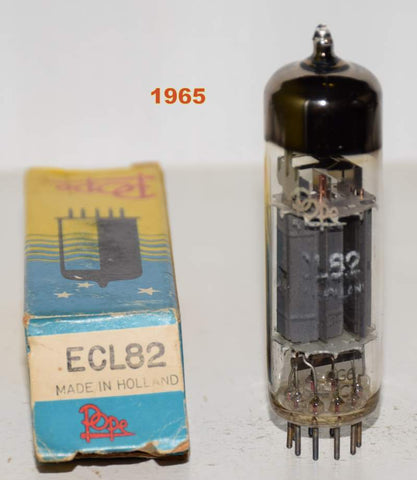 (!!) 6BM8=ECL82 Pope Holland used/good 1965 (2.4ma/24ma)