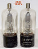 (PAIR) JAN-CW-3B24 Western Electric engraved base tests like new 1930's (59-60/40 x 2 tubes) (PAIR) JAN-CW-3B24 Western Electric engraved base tests like new 1930's (59-60/40 x 2 tubes)