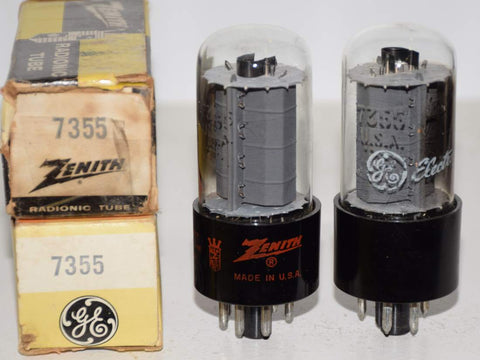 (!!) (BEST PAIR) 7355 GE NOS 1960's (64ma and 67ma)
