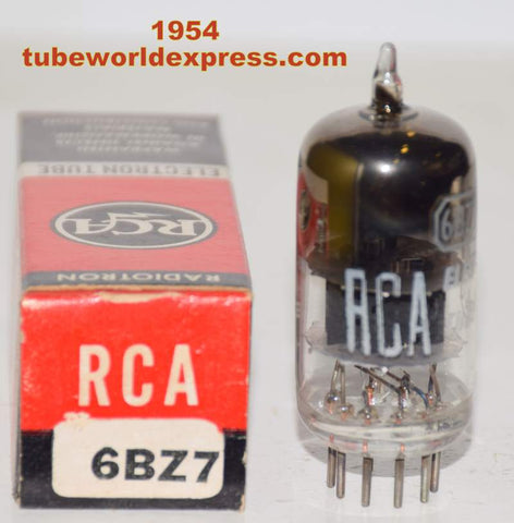 (!!!) 6BZ7 RCA black plates