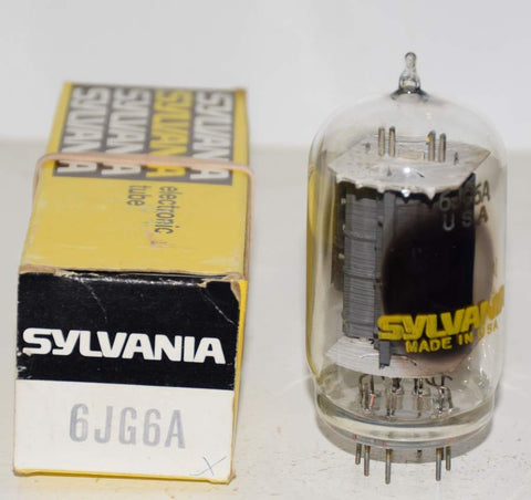 6JG6A Sylvania tipped top NOS 1970's (108ma)